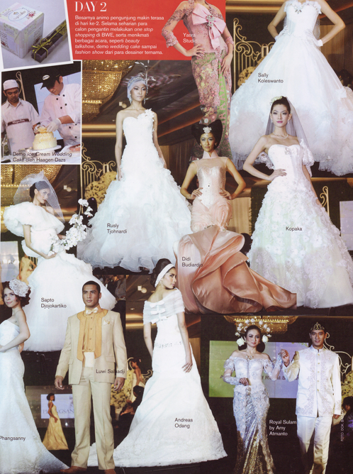 featured in an article regarding Harper 39s Bazaar Wedding Expo 2010